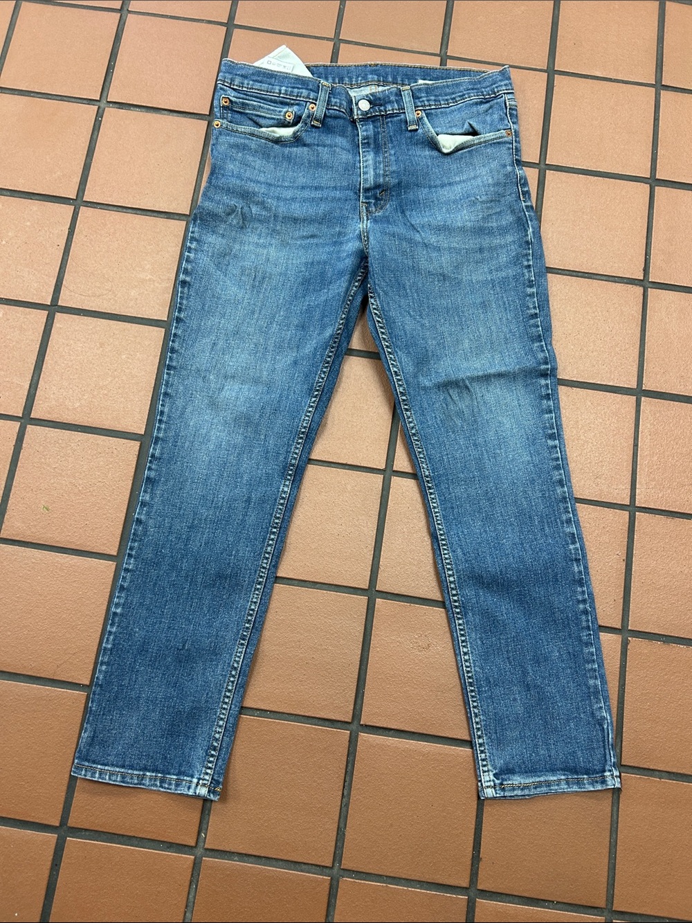 Levi's Men's Straight Blue Denim Jeans